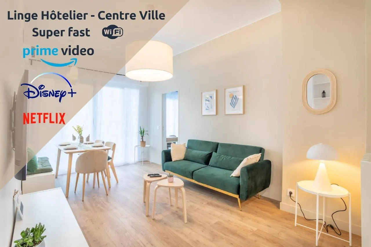 Sud Passion - Sakakini - Calme - 3 Chambres - Lumineux - Fibre Marseille 0*,  France